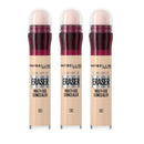 3x Maybelline Instant Age Rewind Eraser Multi-Use Concealer 00 Ivory