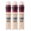 3x Maybelline Instant Age Rewind Eraser Dark Circles Concealer 03 Fair 6.8mL