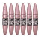 6x Maybelline Lash Sensational Washable Mascara 9.5ml 254 Intense Black