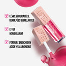 3x Maybelline Lifter Gloss Hydrating Lip Gloss 24 Bubblegum 5.4ml