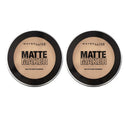 2x Maybelline Matte Maker Mattifying Pressed Powder - 30 Natural Beige
