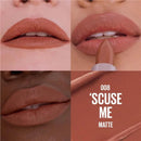 Maybelline Moisturising Serum Lipstick 008 Scuse Me Matte
