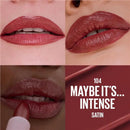 Maybelline Moisturising Serum Lipstick 104 Maybe It's Intense Satin