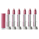 6x Maybelline Color Sensational Made For All Lipstick 376 Pink For Me
