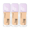 3x Maybelline Superstay Lumi Matte Foundation 35ml 098