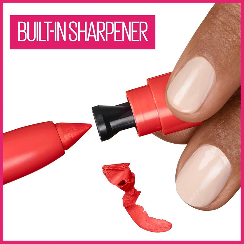 3x Maybelline Superstay Ink Crayon Lipstick 1.2g 55 Make It Happen