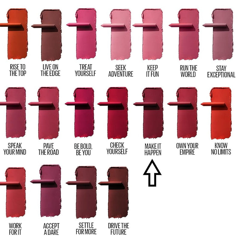 Maybelline Superstay Ink Crayon Lipstick 1.2g 55 Make It Happen