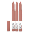 3x Maybelline Superstay Ink Crayon Lipstick 1.2g 95 Talk The Talk