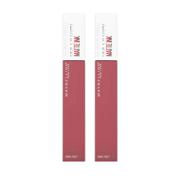 Shop Online Makeup Warehouse - 2 x Maybelline SuperStay Matte Ink Liquid Lipstick Pink - 175 Ringleader