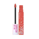 2x Maybelline SuperStay Matte Ink Liquid Lipstick 5ml 400 Show Runner Pink