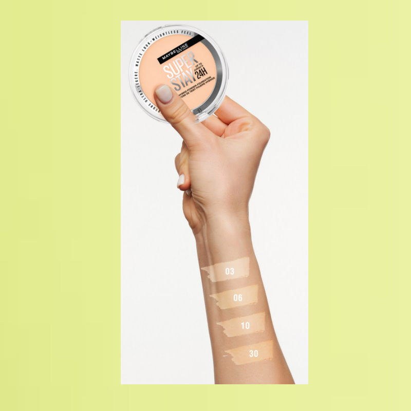 2x Maybelline Superstay 24H Hybrid Powder Foundation 9g 10