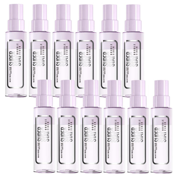 12x Maybelline Superstay Double Fixer Spray 55ml
