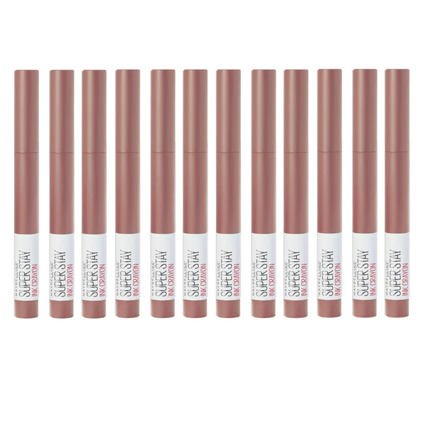 Row of Sleek Stay All Day lip products on a white background