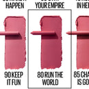 3x Maybelline Superstay Ink Crayon Lipstick 1.2g 80 Run The World
