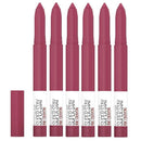 6x Maybelline Superstay Ink Crayon Lipstick 1.2g 80 Run The World
