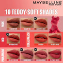 12x Maybelline Superstay Teddy Tint Creamy Matte Lip Tint 5ml 30 Coquettish