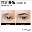 Maybelline Tattoo Brow 3 Day Eyebrow Gel Tint 2 Medium 4.6g