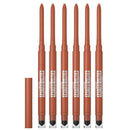 6x Maybelline Tattoo Liner Automatic Gel Eyeliner Pencil 080 Copper Nights