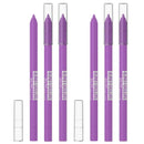 6x Maybelline Tattoo Gel Pencil Eyeliner 801 Purple Pop