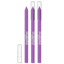 3x Maybelline Tattoo Gel Pencil Eyeliner 801 Purple Pop
