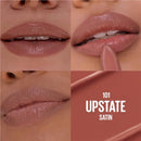 3x Maybelline Moisturising Serum Lipstick 101 Upstate Satin