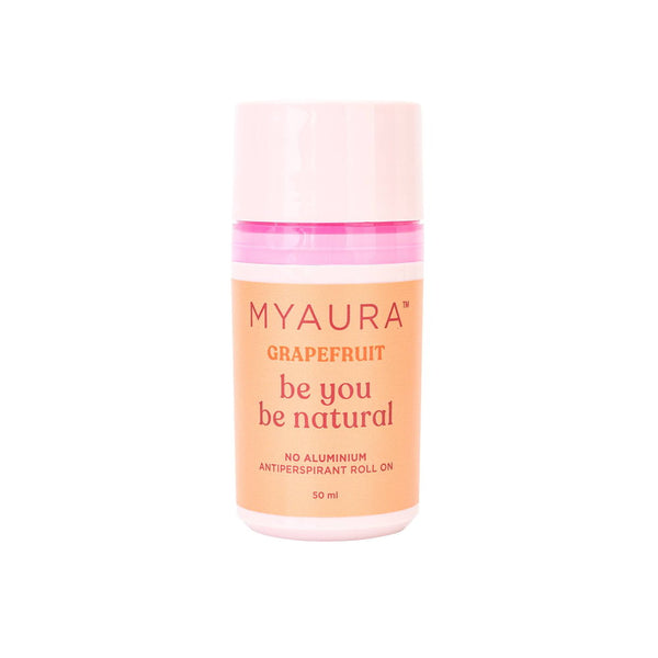 Myaura Antiperspirant Roll On Deodorant Grapefruit 50ml