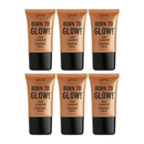 6x NYX Born To Glow Liquid Illuminator 18ml Pure Gold