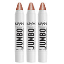 3x NYX Jumbo Eye Pencil 01 Coconut Cake 2.7g