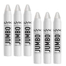 6x NYX Jumbo Eye Pencil Vanila Ice Cream 2.7g