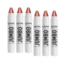 6x NYX Jumbo Eye Pencil 03 Lemon Meringue 2.7g