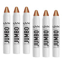 6x NYX Jumbo Eye Pencil 05 Apple Pie 2.7g