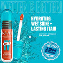 NYX Lip IV Hydrating Lip Gloss Serum 5ml 01 Caramel Drip