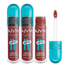 3x NYX Lip IV Hydrating Lip Gloss Serum 5ml 02 Hydra-Honey