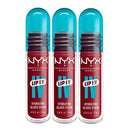 3x NYX Lip IV Hydrating Lip Gloss Serum 5ml 07 Berry Thirsty
