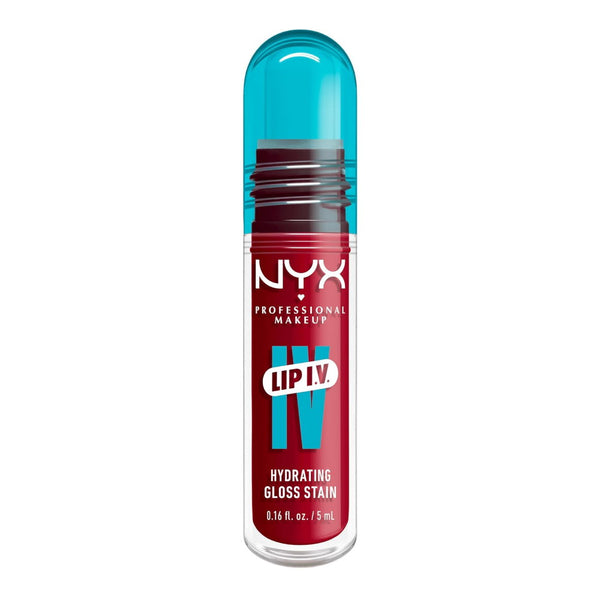 NYX Lip IV Hydrating Lip Gloss Serum 5ml 08 Red-y.Set.Wet