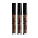 Shop Online - 3 x NYX Lip Lingerie Liquid Lipstick 4ml Teddy LIPLI10 deep tan brown - Makeup Warehouse