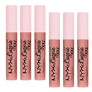 6x NYX Lip Lingerie XXL Matte Lipstick Undressed 4ml