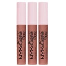 3x NYX Lip Lingerie XXL Matte Lipstick 02 Turn On 4ml