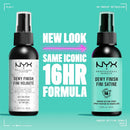3x NYX Makeup Setting Spray Dewy 60ml