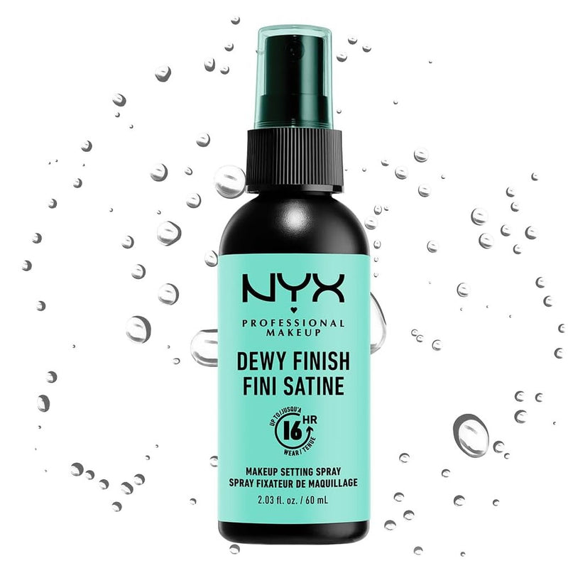 3x NYX Makeup Setting Spray Dewy 60ml