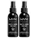 2x NYX Makeup Setting Spray Matte 60ml