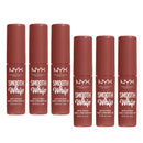 6x NYX Smooth Whip Matte Lip Cream 03 Latte Foam 4ml