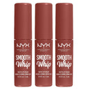 3x NYX Smooth Whip Matte Lip Cream 03 Latte Foam 4ml