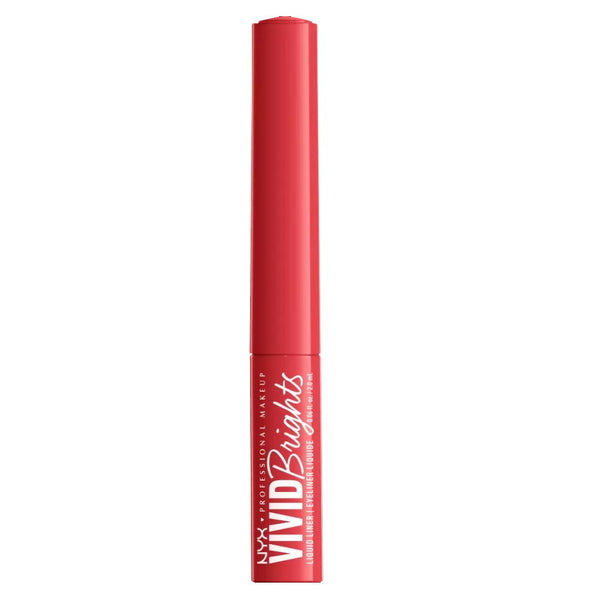NYX Professional Makeup Vivid Bright Liquid Eye Liner 04 On Red 2mL