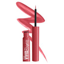6x NYX Professional Makeup Vivid Bright Liquid Eye Liner 04 On Red 2mL