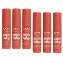 6x NYX Smooth Whip Matte Lip Cream 02 Kitty Belly 4ml