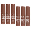6x NYX Smooth Whip Matte Lip Cream 24 Memory Foam 4ml