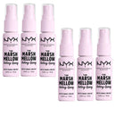 6x NYX The Marshmellow Setting Spray Matte Finish 18ml