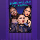 NYX Wednesday Cello Vivid Matte Purple Liquid Eyeliner Raven