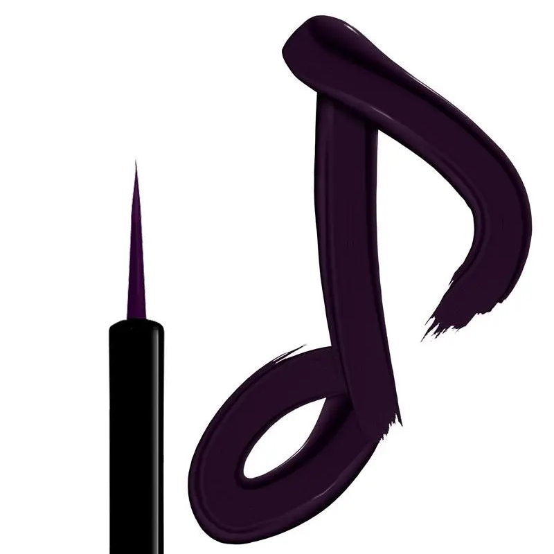 3x NYX Wednesday Cello Vivid Matte Purple Liquid Eyeliner Raven